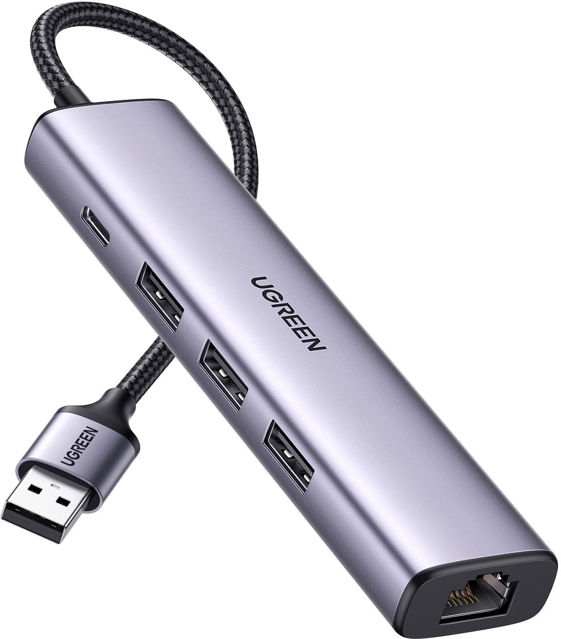 UGREEN USB 3.0 to 3×USB3.0 +RJ45 (1000M) Ethernet Adapter Type-C...