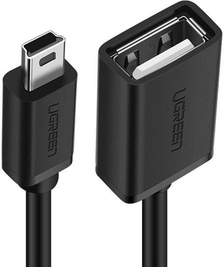 Ugreen Mini USB (M) to USB 2.0 (F) OTG Cable Gray 0,1 m Dátový kábel