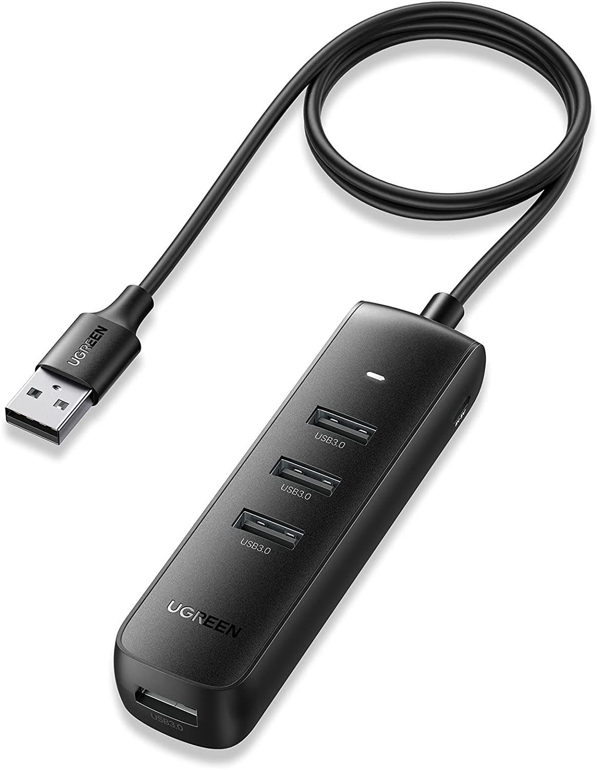 UGREEN USB 3.0 4-Port Hub 1m (Black) USB Hub