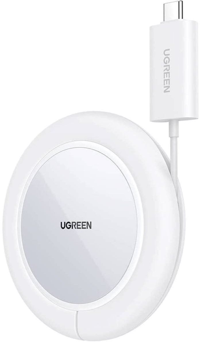 UGREEN 15 Watt Magnetic Wireless Charger (White) Ladegerät