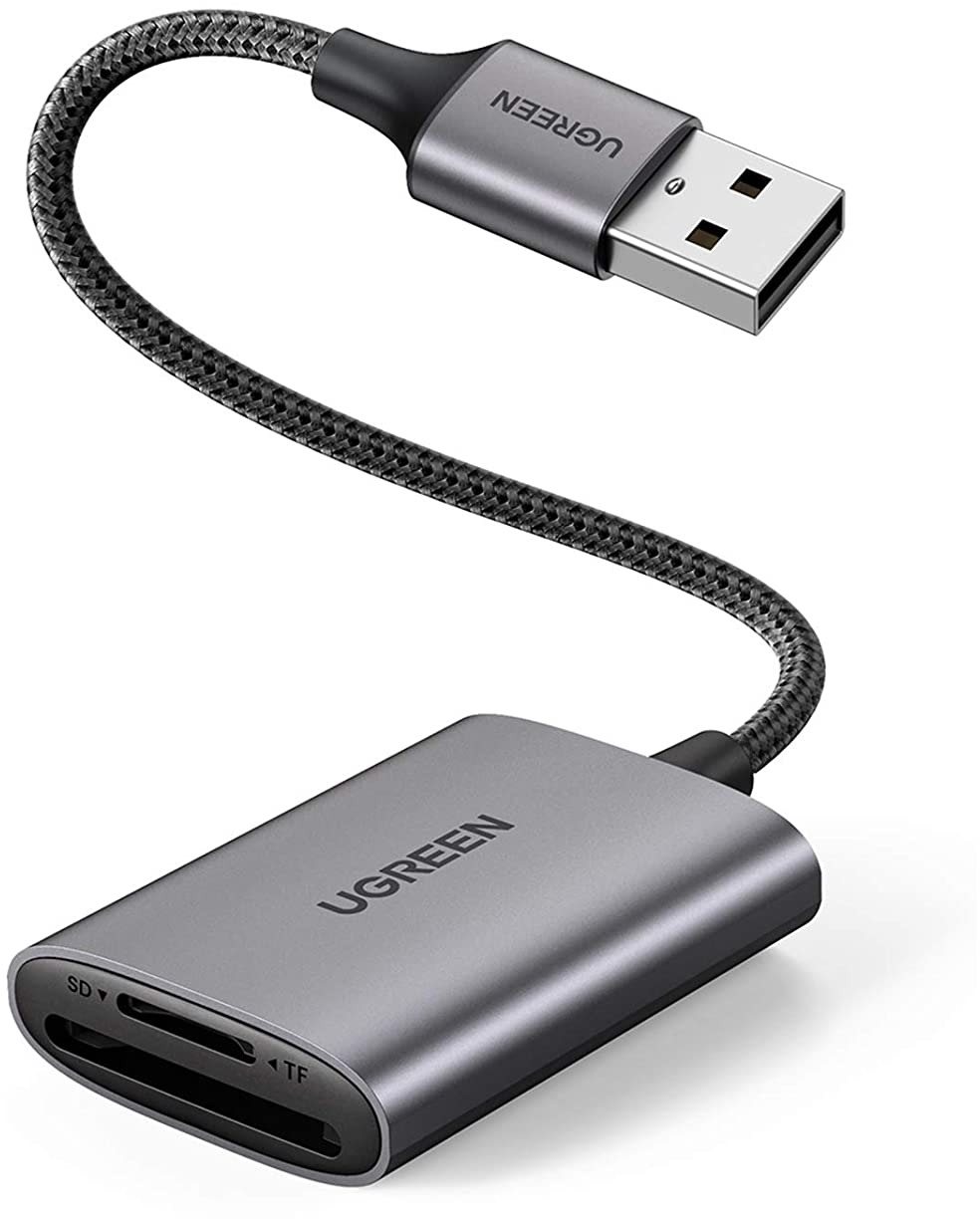 UGREEN USB-A to SD/TF Memory Card Reader Alu Case Čítačka kariet