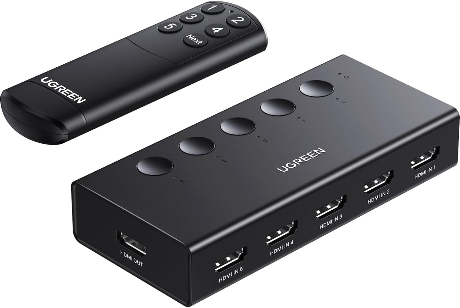 UGREEN HDMI 2.0 Switch Splitter 5 in 1 Out Switch