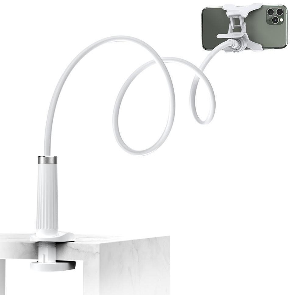 Ugreen Phone Holder with Flexible Long Arm, White Phone Holder
