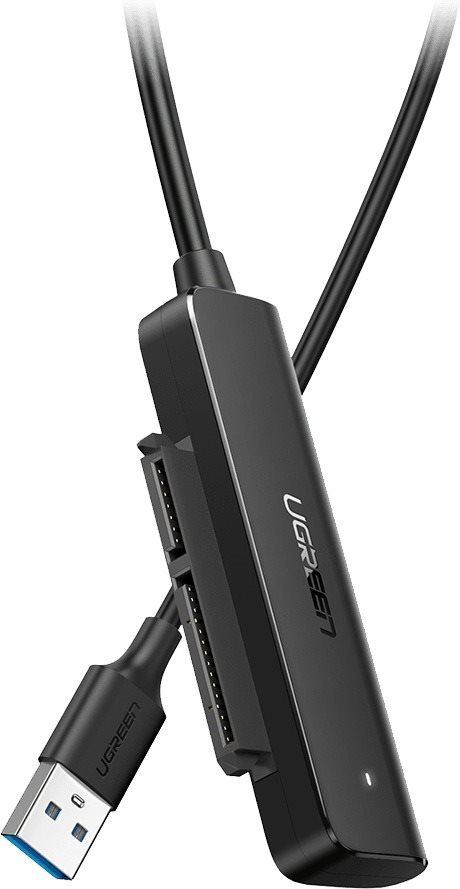 Ugreen USB 3.0 to SATA III Adapter Cable for 2.5“ HDD / SSD Black...