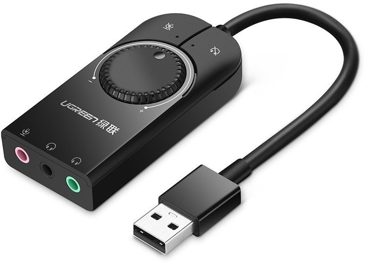 Ugreen USB External Stereo Sound Adapter Externe Soundkarte