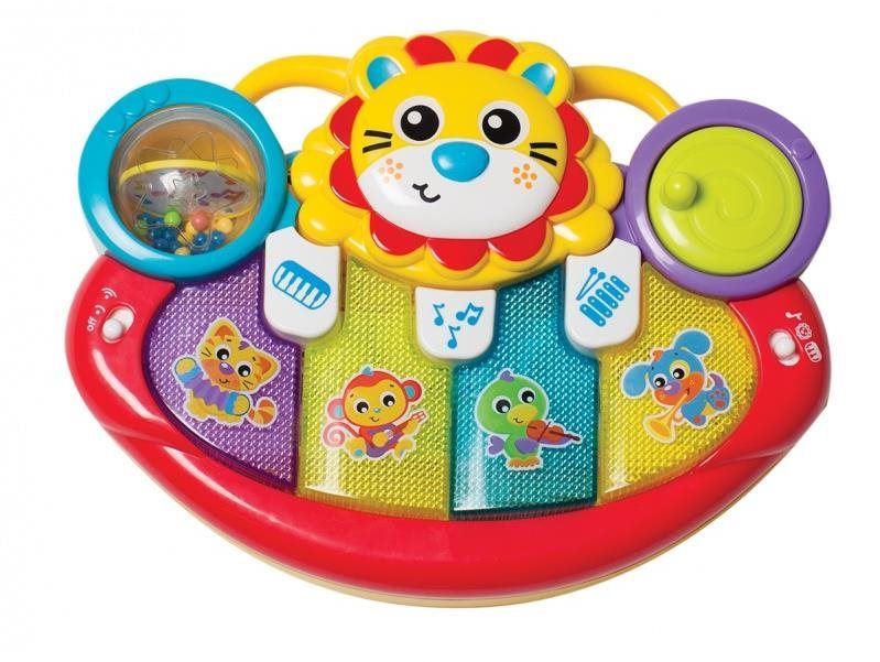 Playgro – Multifunkčný hudobný nástroj levíček Interaktívna hračka