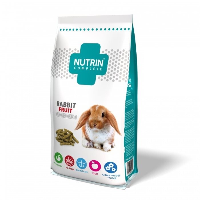 Nutrin Complete Králik Fruit 1 500 g Krmivo pre králiky