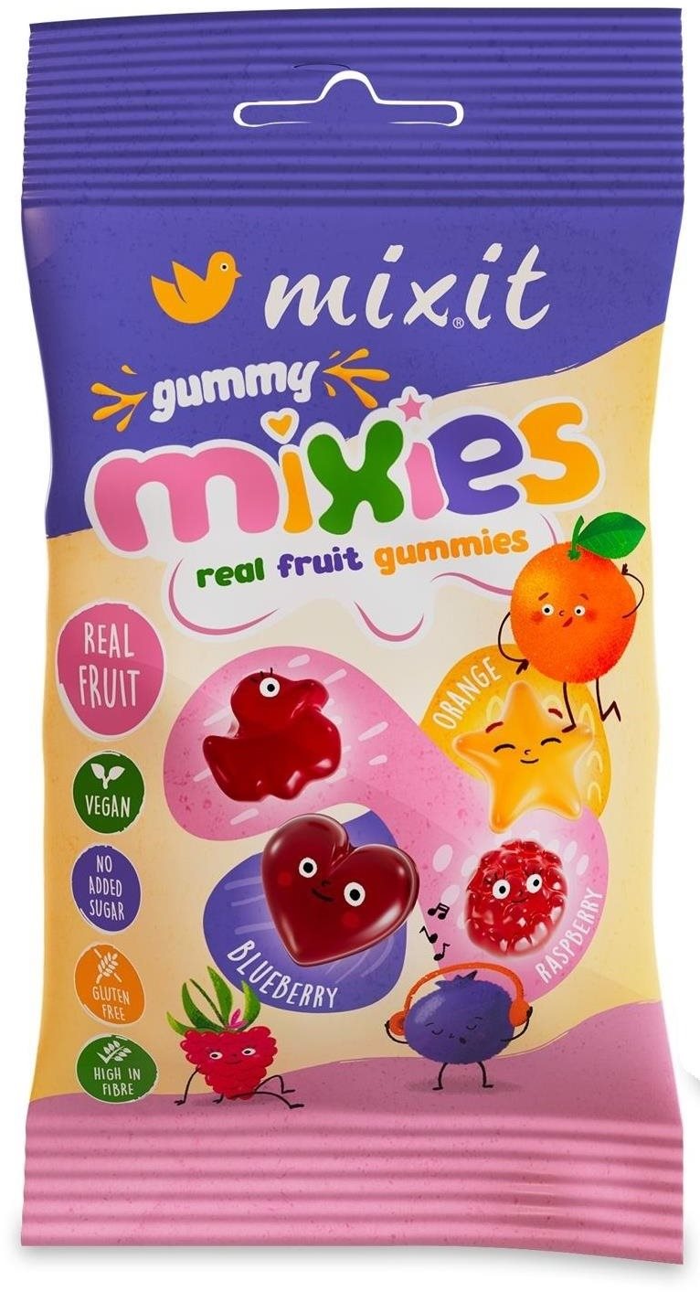 Ovocné Mixies - přírodní želé bonbony 35g Doplněk stravy