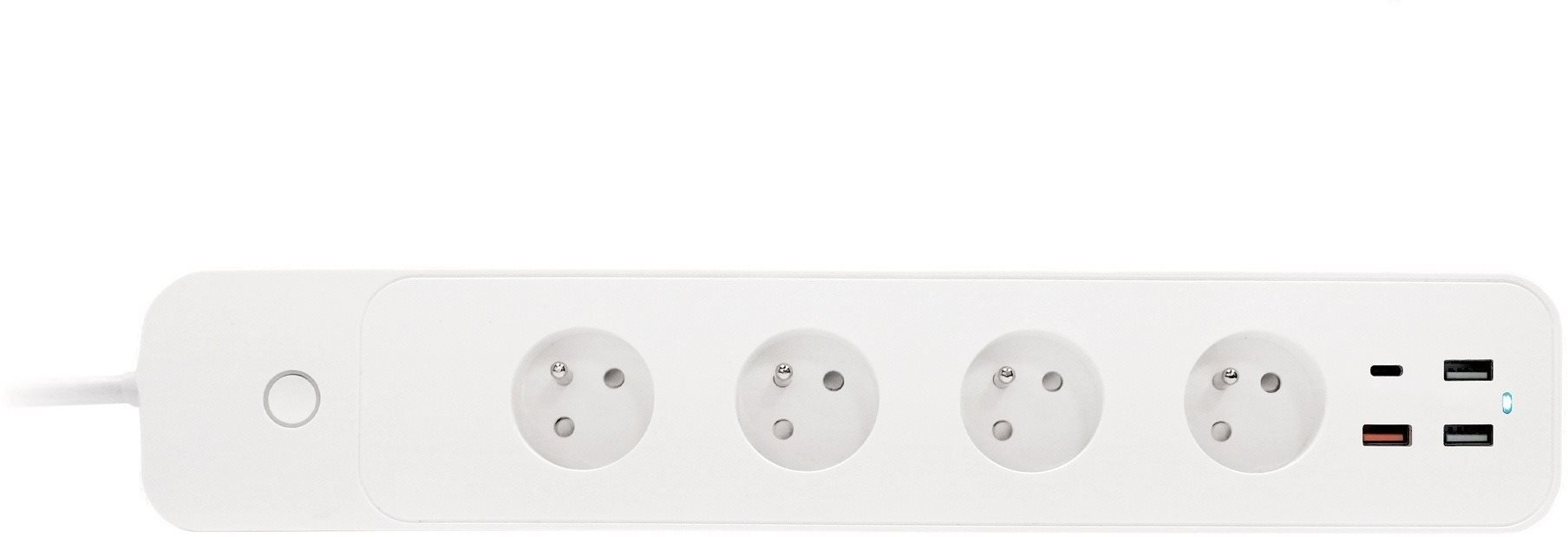 iGET HOME Power 4 USB Smart WiFi hosszabbító, fogyasztásmérés, 4×...