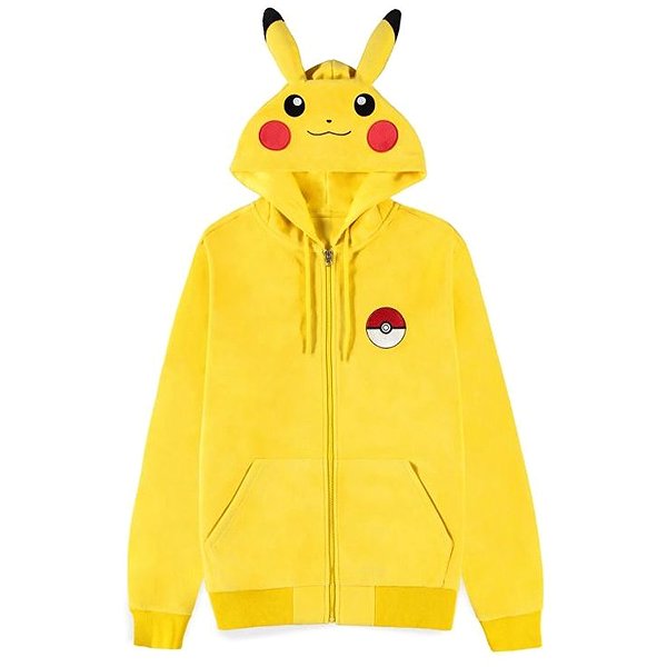 Pokémon: Pikachu - pánská mikina s kapucí L