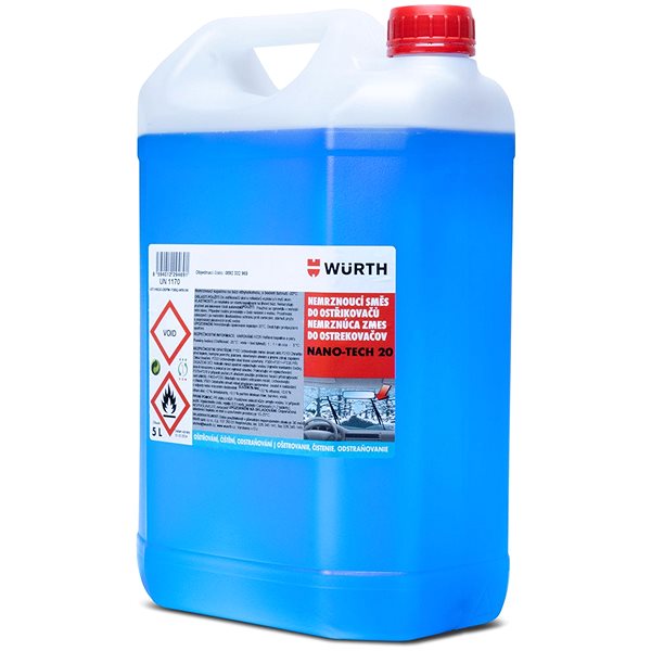 Würth nemrznoucí směs do ostřikovačů 5 l