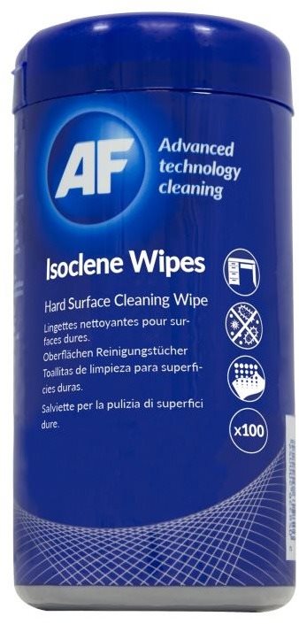 AF IsoClene Impregnované antibakteriální čistící ubrousky - balení 100 ks
