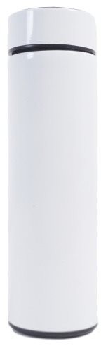 Aga Termoska s teploměrem 500 ml bílá