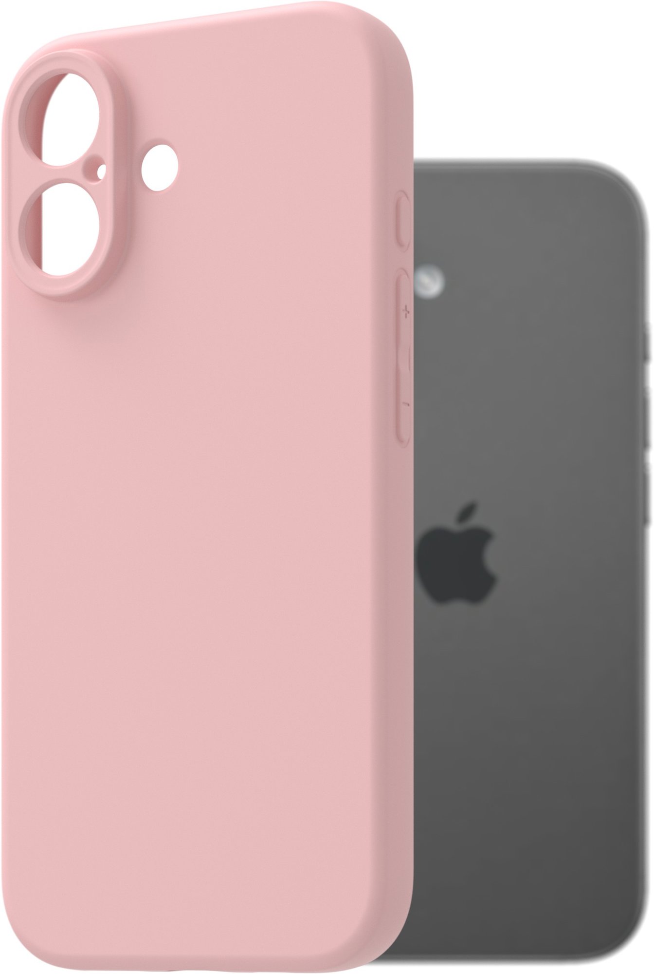 AlzaGuard Matte TPU Case pro iPhone 17 růžový