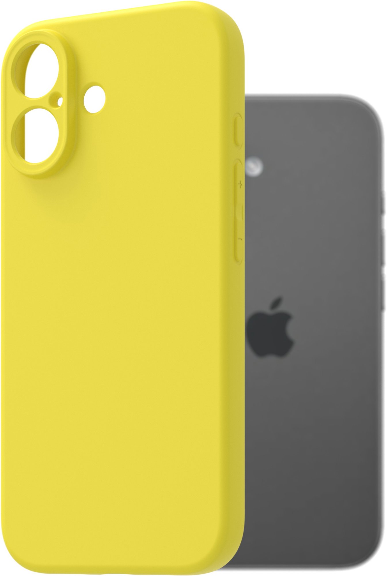 AlzaGuard Matte TPU Case pro iPhone 17 žlutý