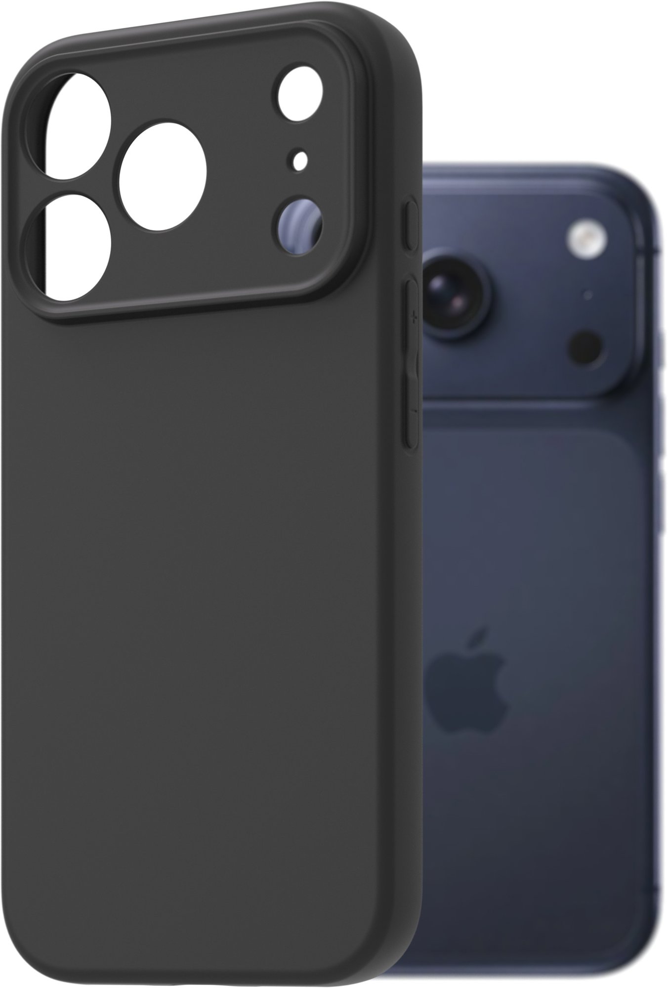 AlzaGuard Matte TPU Case pro iPhone 17 Pro černý
