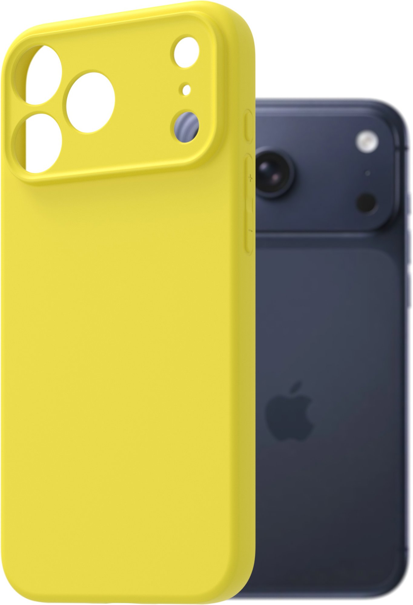AlzaGuard Matte TPU Case pro iPhone 17 Pro Max žlutý