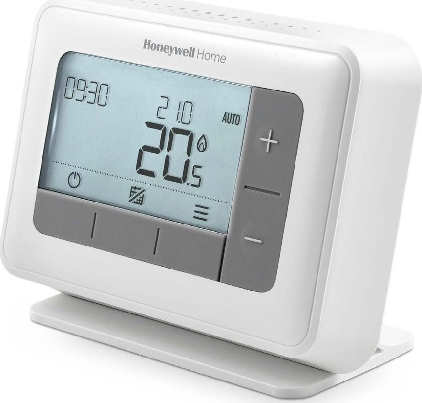 Honeywell Home T4R, Programovatelný bezdrátový termostat, 7denní program, Y4H910RF4072