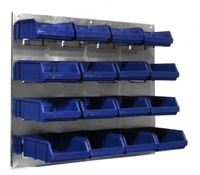 AHProfi Kovový organizér s plastovými boxy