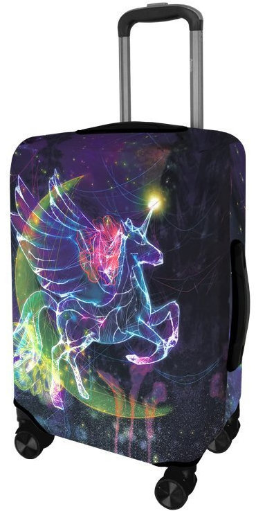 Kufryplus Obal na kufr Z537 Jednorožec S