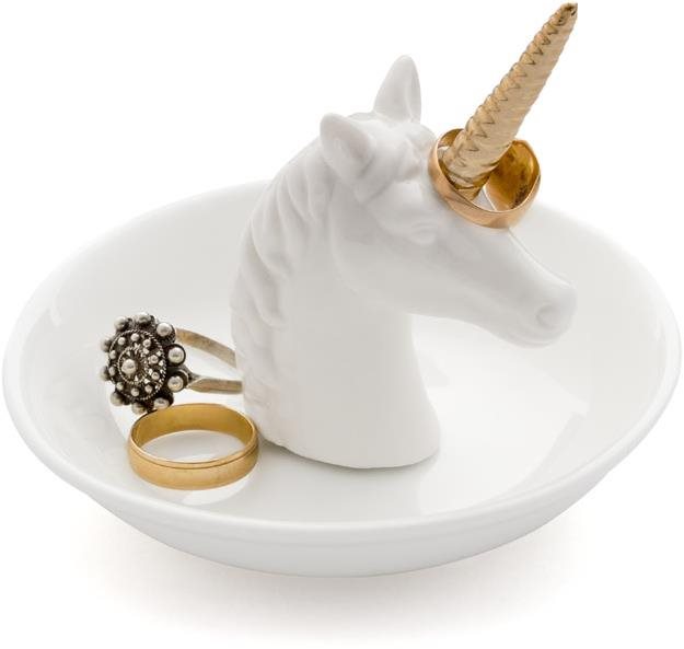 Balvi Miska na prstýnky Jednorožec 26102, porcelán, v.8,5 cm