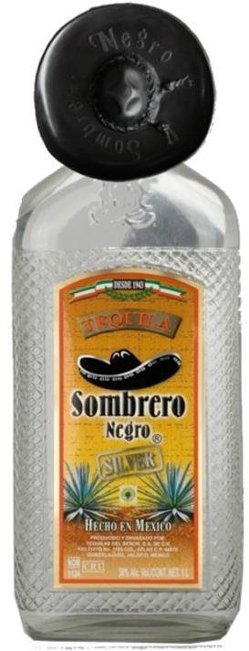 Sombrero Negro Silver tequila 1l 38%