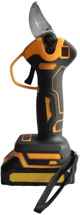 HAYAMI Nůžky na větve AKU 21 V (2 × 2 Ah) - 32 mm, žluté