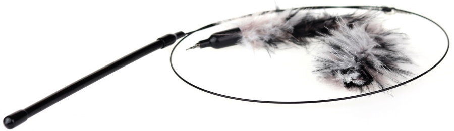 animALL Cat Barevná pírka s přísavkou