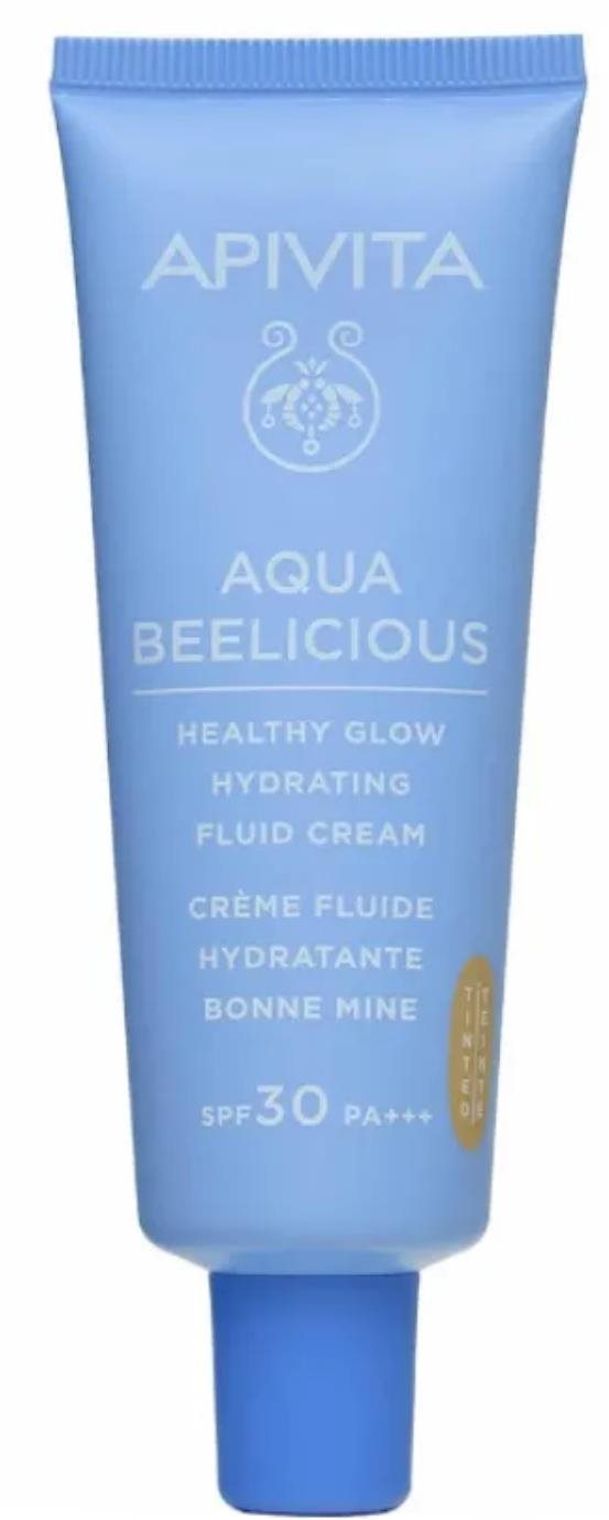 Apivita Aqua Beelicious tónovaný hydratační krém SPF30 40 ml