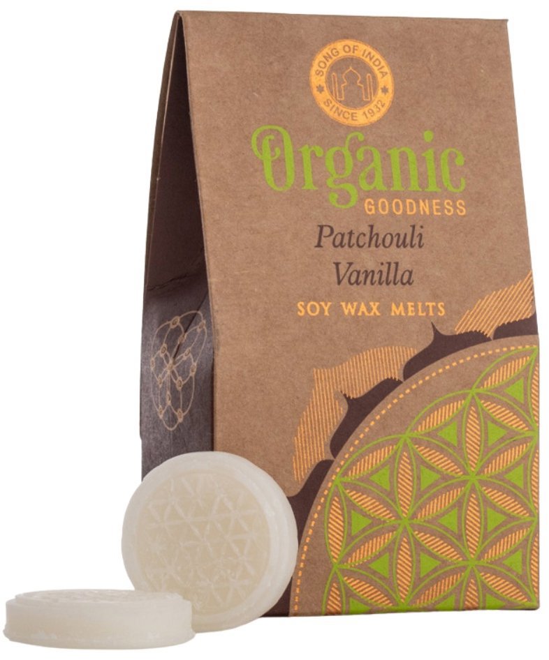 Song of India Organic Goodness Vonný vosk Patchouli & Vanilla