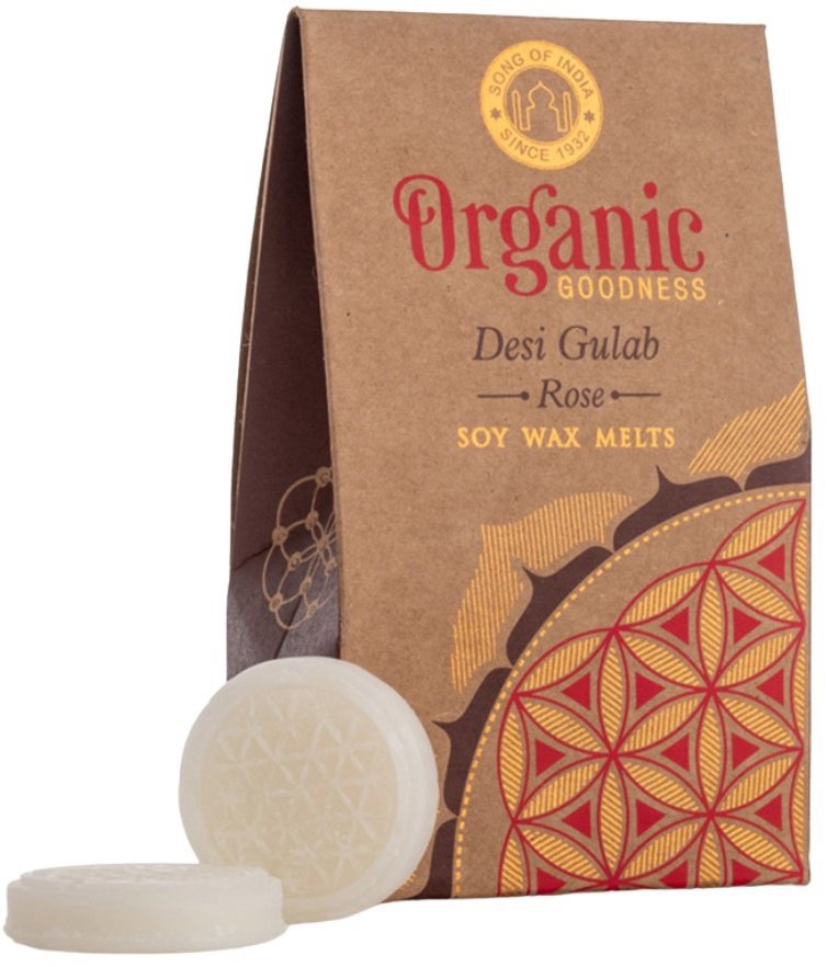 Song of India Organic Goodness Vonný vosk Desi Gulab Rose