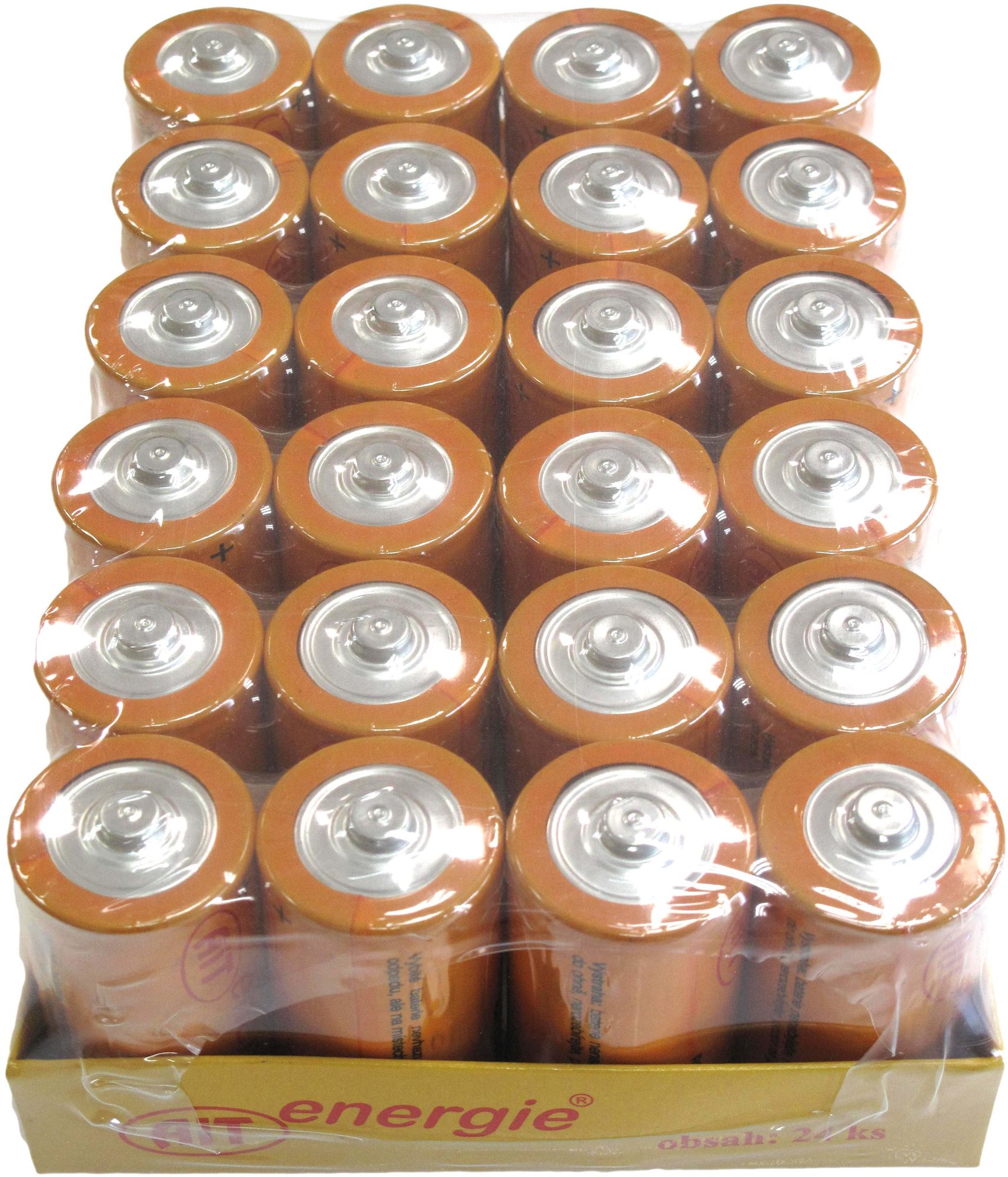 AiT baterie Silver R20, D - balení 24 ks