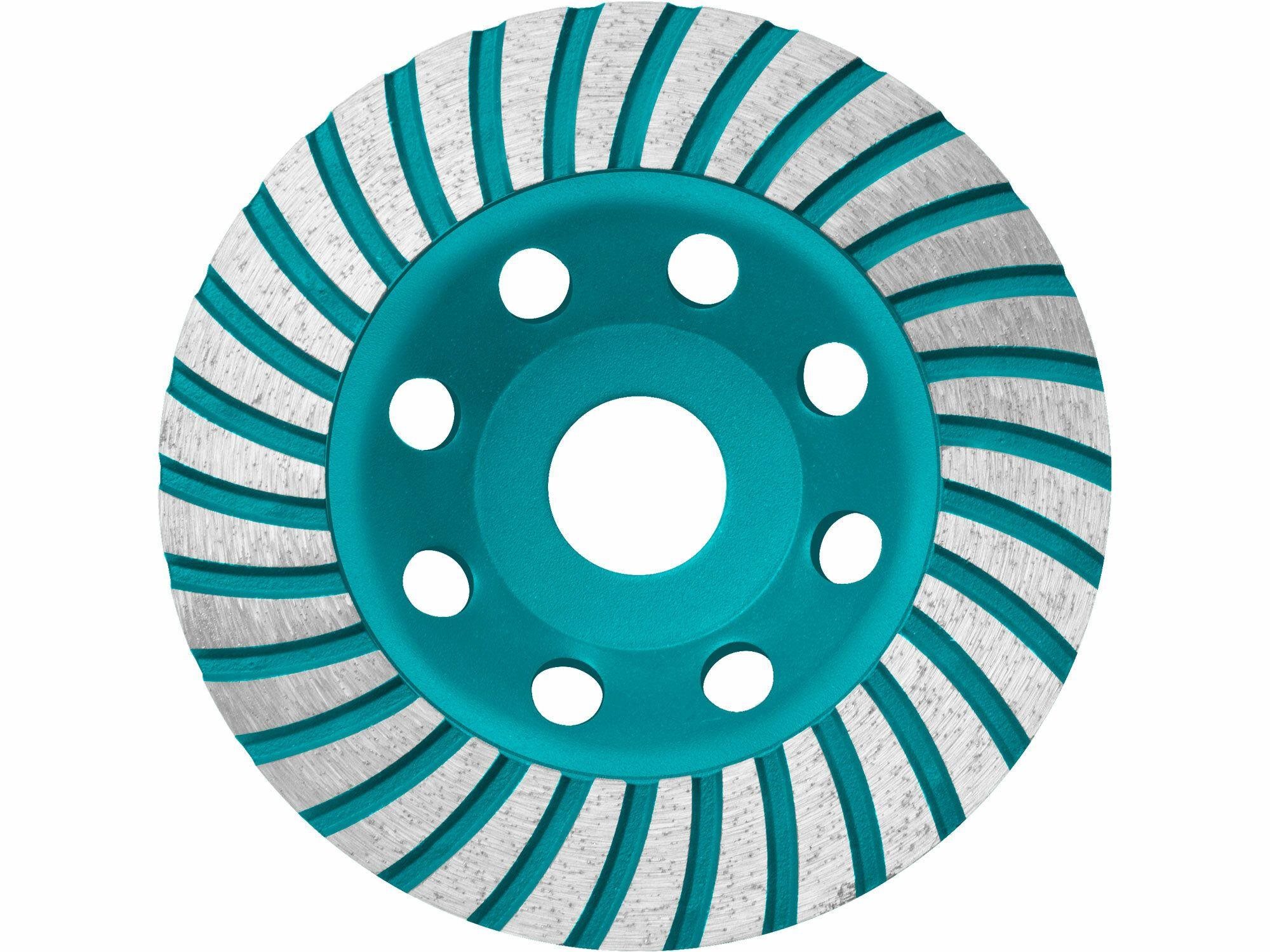 Total-Tools kotouč diamantový brusný, 125 mm