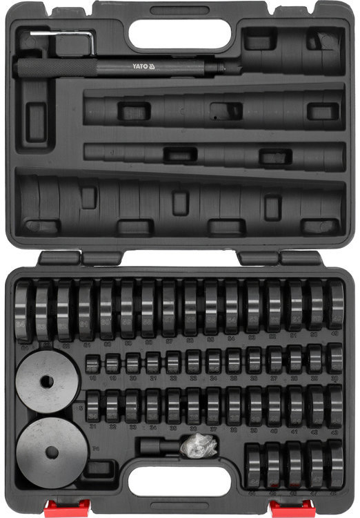 YATO 52-dílná sada pro lisování ložisek a demontáž těsnění YT-25417