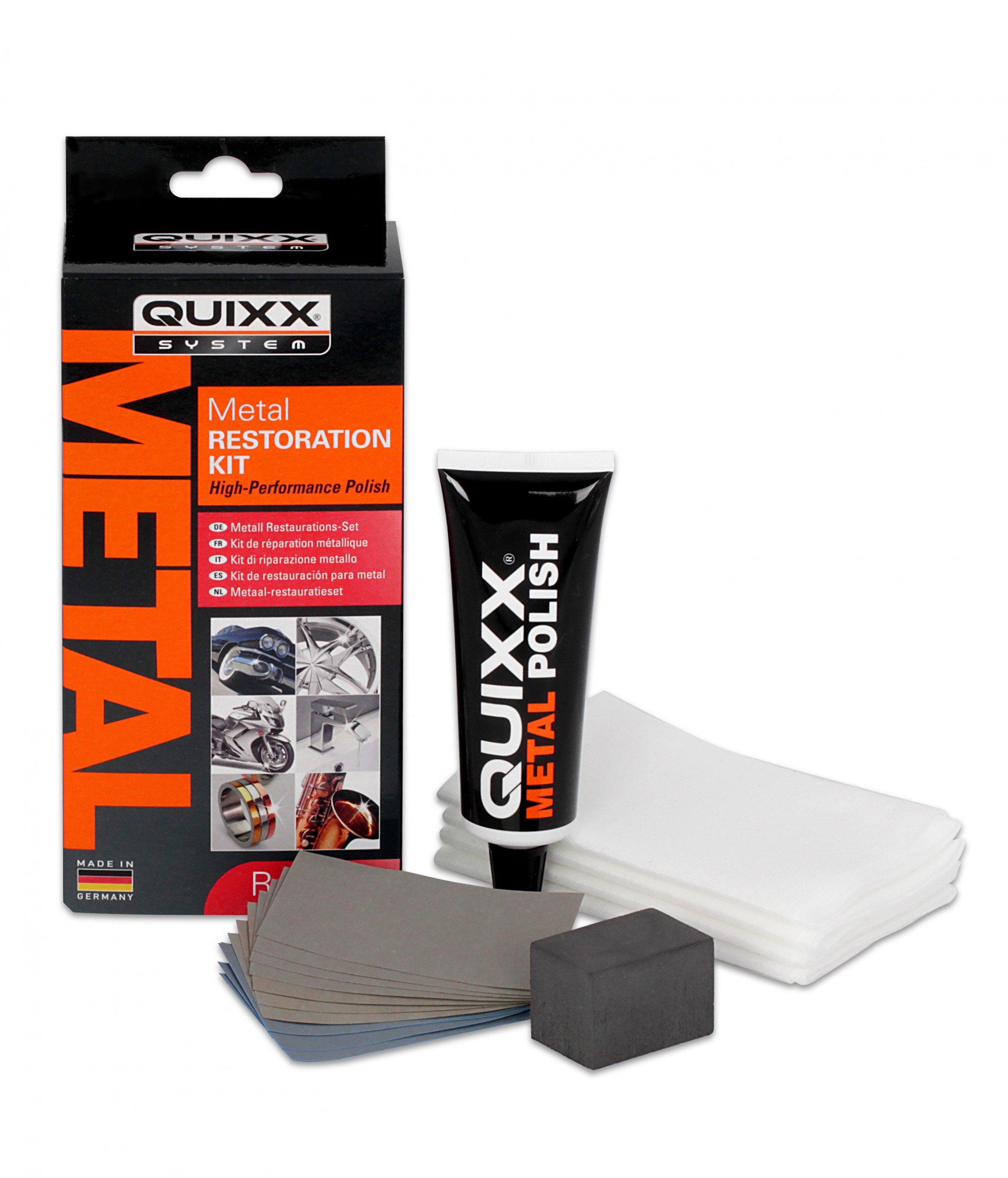 QUIXX Metal Restoration Kit - Sada na renovaci kovů