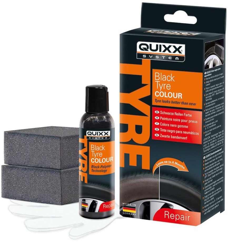 QUIXX Black Tyre Colour - Černá barva na pneumatiky
