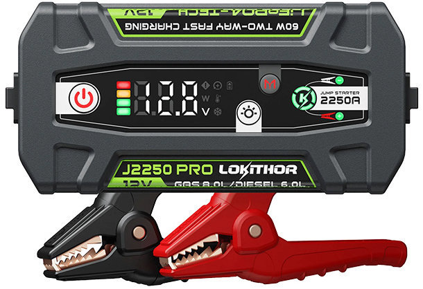 LOKITHOR Startovací zdroj J2250 PRO, 12V, 2250A, 51Wh