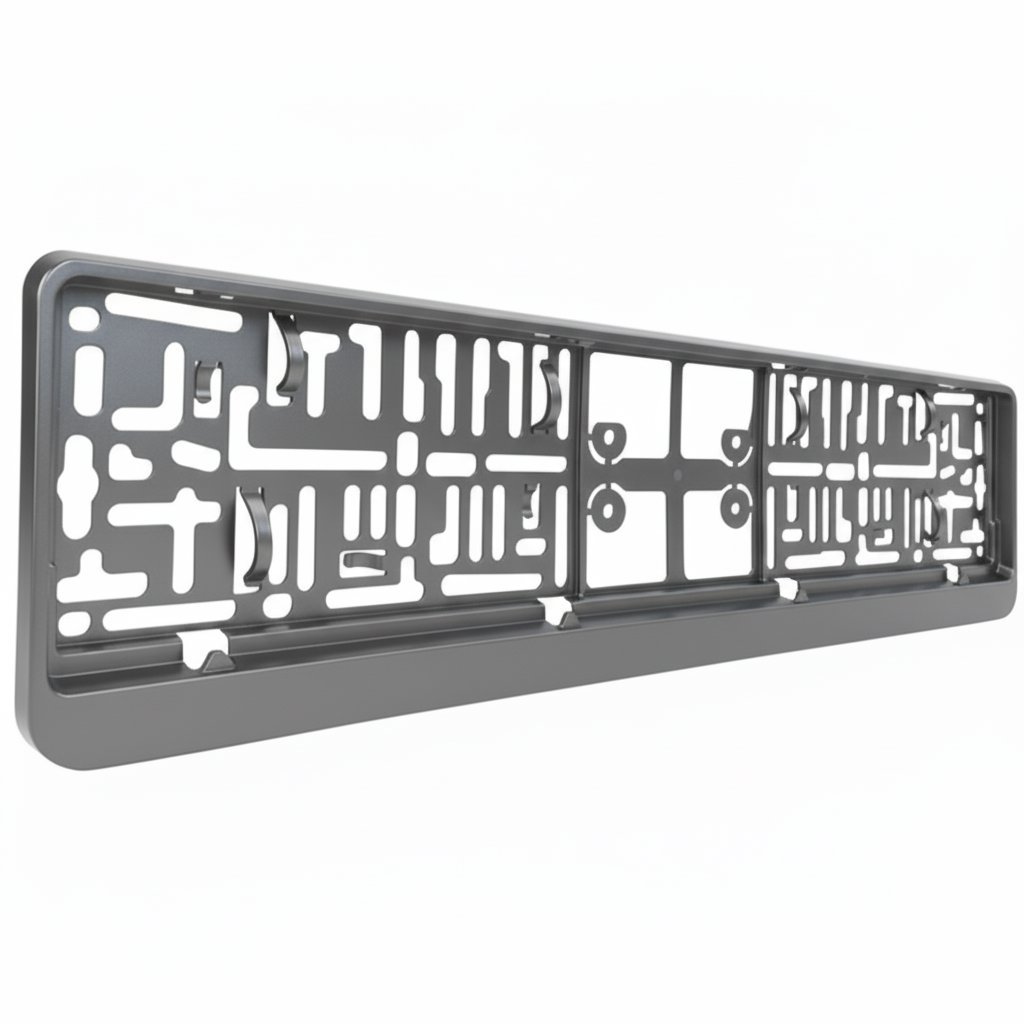 PREXIM Rámeček pod spz tmavě stříbrný