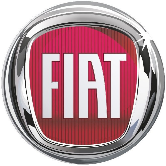 Panacea Pryskyřicové samolepky středy kol Fiat - 4ks