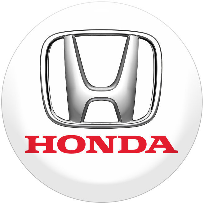 Panacea Pryskyřicové samolepky středy kol Honda - 4ks