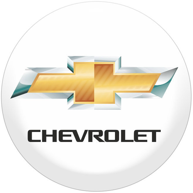 Panacea Pryskyřicové samolepky středy kol Chevrolet - 4ks