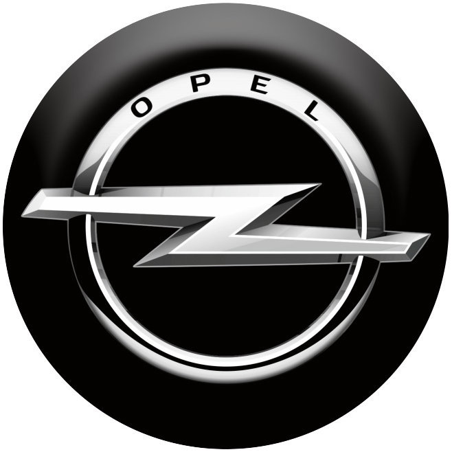 Panacea Pryskyřicové samolepky středy kol Opel - 4ks