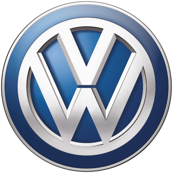 Panacea Pryskyřicové samolepky středy kol Volkswagen - 4ks