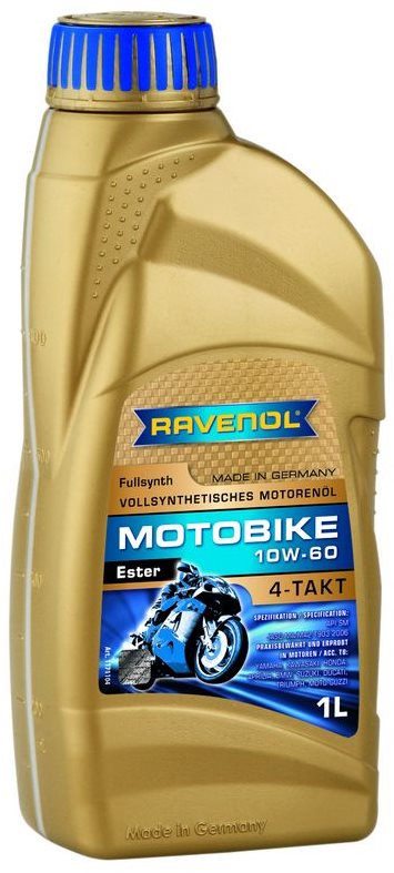 RAVENOL Motobike 4-T Ester 10W60; 1 L