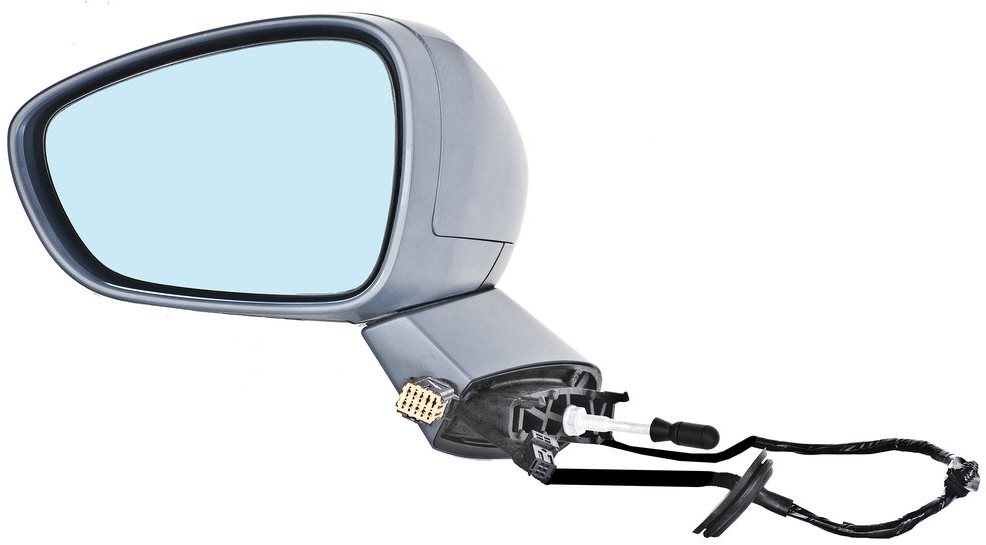 ACI zrcátko pro CITROEN C5, 08- modré sklo s blikačem pro lak L