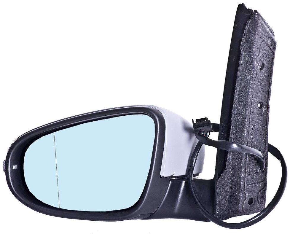 ACI zrcátko pro VW TOURAN 10- el. sklopné s blikačem a světlem pro nástup pro lak L