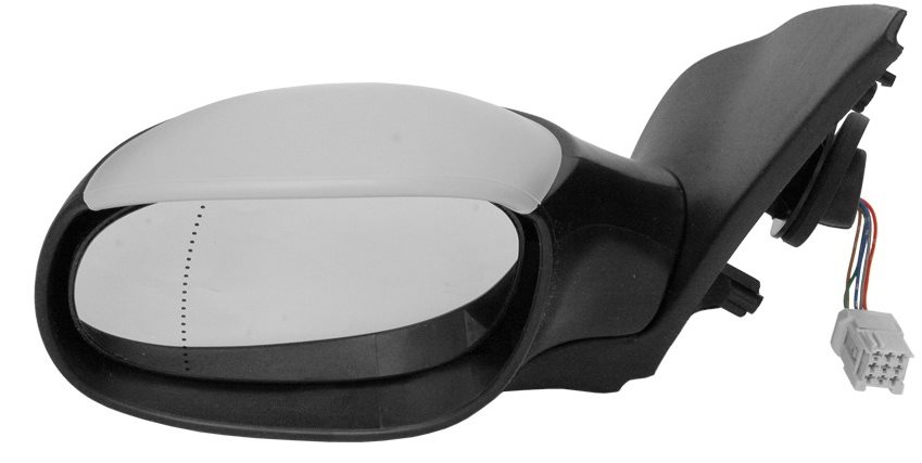 ACI zrcátko pro PEUGEOT 206, 98-5/03 el. ovl. pro lak (ne CC) L