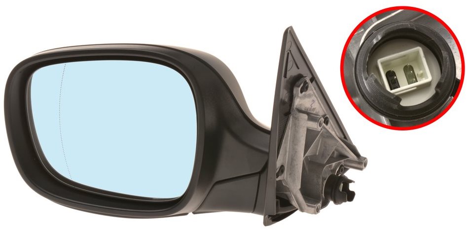 ACI zrcátko pro BMW X1 E84, 09-12 pro lak L