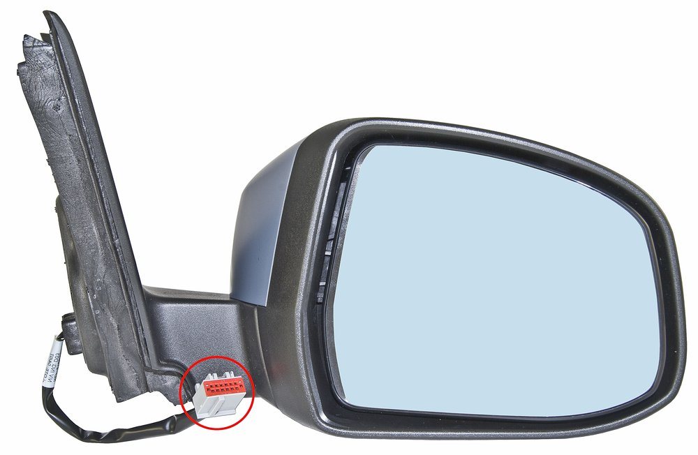 ACI zrcátko pro FORD Mondeo 07- el. ovl. pro lak P