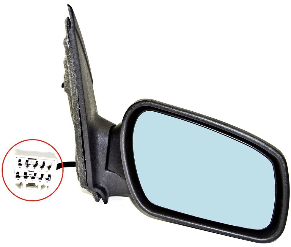 ACI zrcátko pro FORD Focus 05- pro lak, se